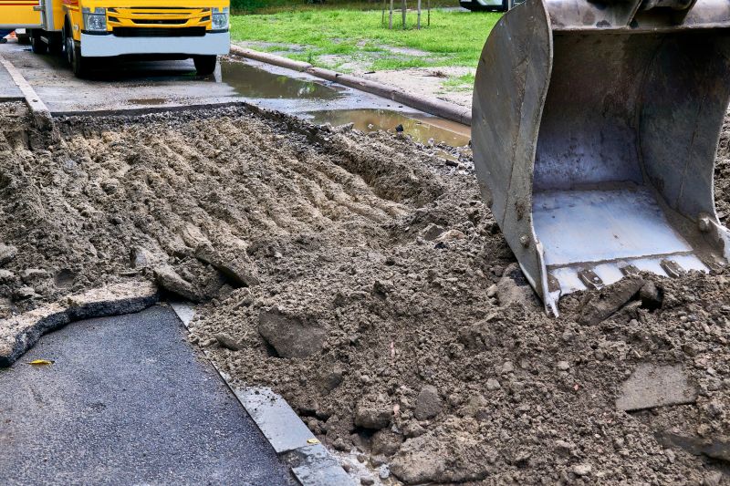 Completed Driveway Excavation