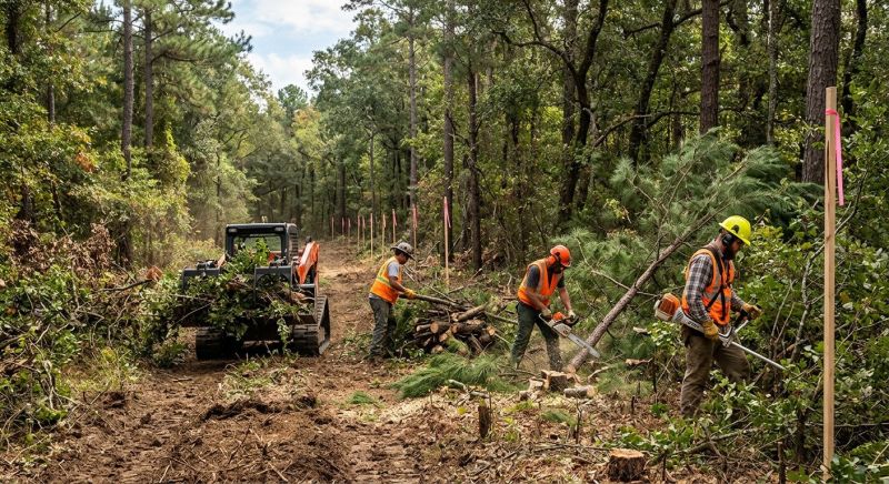 Land Clearing in Houston, TX